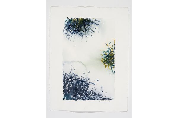 Calligraphy 5, watercolour on Arches, 11x15 in.